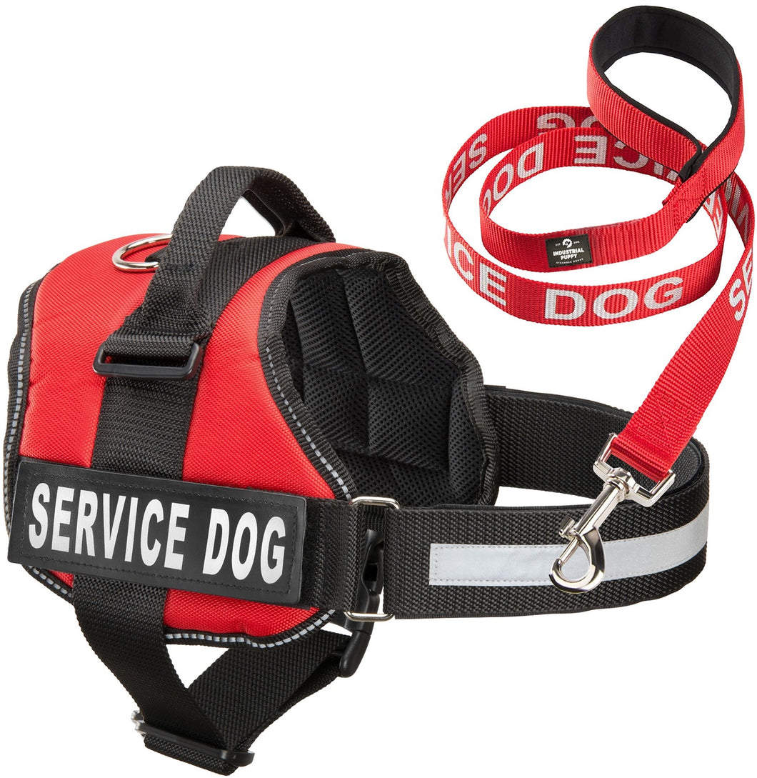 Service Dog Vest Harness w/ 2 Reflective 