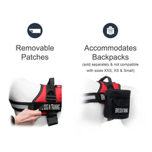 Load image into Gallery viewer, Service Dog in Training Vest Harness, Service Dog Harness with 2 Reflective "SERVICE DOG IN TRAINING" Patches, by Industrial Puppy