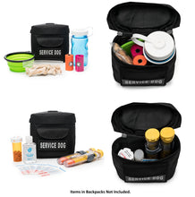 Load image into Gallery viewer, Service Dog Harness w/ 2 Removable Saddle Bags PLUS 4 "SERVICE DOG" Velcro Patches, Service Animal Vest & Dog Pack Carrier by Industrial Puppy