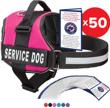 Load image into Gallery viewer, Service Dog Vest Harness, Service Animal Vest with 2 Reflective "SERVICE DOG" Patches, by Industrial Puppy