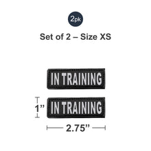 Load image into Gallery viewer, Velcro Patches for Harness - Service Dog, Emotional Support, In Training, Service Dog In Training, and Therapy Dog Patches, by Industrial Puppy
