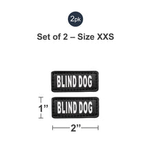 Load image into Gallery viewer, Velcro Patches for Harness - Service Dog, Emotional Support, In Training, Service Dog In Training, and Therapy Dog Patches, by Industrial Puppy
