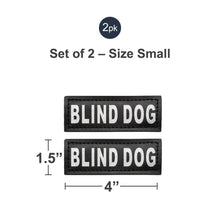 Load image into Gallery viewer, Velcro Patches for Harness - Service Dog, Emotional Support, In Training, Service Dog In Training, and Therapy Dog Patches, by Industrial Puppy
