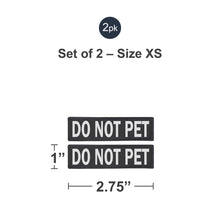 Load image into Gallery viewer, Velcro Patches for Harness - Service Dog, Emotional Support, In Training, Service Dog In Training, and Therapy Dog Patches, by Industrial Puppy
