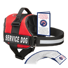 Load image into Gallery viewer, Service Dog Vest Harness, Service Animal Vest with 2 Reflective &quot;SERVICE DOG&quot; Patches, by Industrial Puppy
