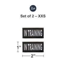 Load image into Gallery viewer, Velcro Patches for Harness - Service Dog, Emotional Support, In Training, Service Dog In Training, and Therapy Dog Patches, by Industrial Puppy
