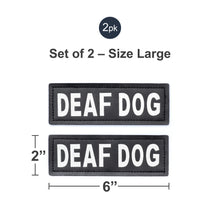 Load image into Gallery viewer, Velcro Patches for Harness - Service Dog, Emotional Support, In Training, Service Dog In Training, and Therapy Dog Patches, by Industrial Puppy
