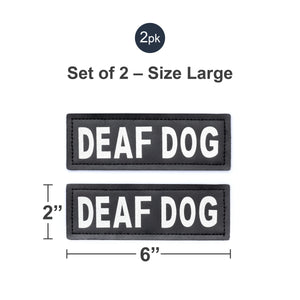 Velcro Patches for Harness - Service Dog, Emotional Support, In Training, Service Dog In Training, and Therapy Dog Patches, by Industrial Puppy