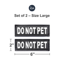 Load image into Gallery viewer, Velcro Patches for Harness - Service Dog, Emotional Support, In Training, Service Dog In Training, and Therapy Dog Patches, by Industrial Puppy
