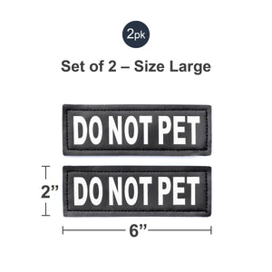 Velcro Patches for Harness - Service Dog, Emotional Support, In Training, Service Dog In Training, and Therapy Dog Patches, by Industrial Puppy