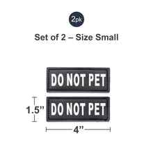 Load image into Gallery viewer, Velcro Patches for Harness - Service Dog, Emotional Support, In Training, Service Dog In Training, and Therapy Dog Patches, by Industrial Puppy
