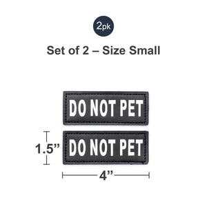 Velcro Patches for Harness - Service Dog, Emotional Support, In Training, Service Dog In Training, and Therapy Dog Patches, by Industrial Puppy