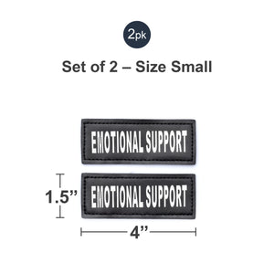 Velcro Patches for Harness - Service Dog, Emotional Support, In Training, Service Dog In Training, and Therapy Dog Patches, by Industrial Puppy