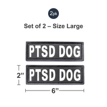 Load image into Gallery viewer, Velcro Patches for Harness - Service Dog, Emotional Support, In Training, Service Dog In Training, and Therapy Dog Patches, by Industrial Puppy
