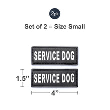 Load image into Gallery viewer, Velcro Patches for Harness - Service Dog, Emotional Support, In Training, Service Dog In Training, and Therapy Dog Patches, by Industrial Puppy
