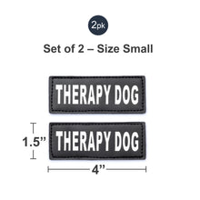 Load image into Gallery viewer, Velcro Patches for Harness - Service Dog, Emotional Support, In Training, Service Dog In Training, and Therapy Dog Patches, by Industrial Puppy
