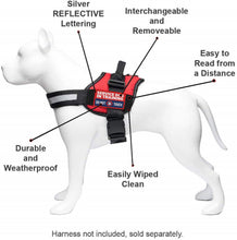Load image into Gallery viewer, Industrial Puppy Embroidered Service Dog in Training Patches with Hook and Loop Backing - Service Dog Patch for Service Dog in Training Vests - Quality in Training Dog Patch for Working Dog
